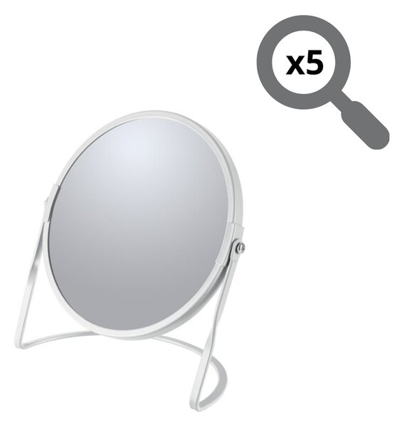 Lustro kosmetyczne powiększające (powiększenie 5x) ø 18 cm Akira – Spirella