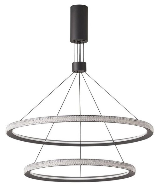 Lampa wisząca LED Azzardo DIEGO 70W 3000K, ściemnialna, czarna (BK) AZ5111 – nowoczesna do salonu i jadalni