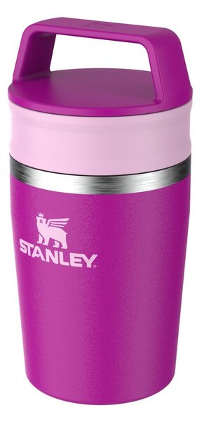 Różowy kubek termiczny ze stali nierdzewnej 230 ml Café-To-Go Travel Mug Violet Blossom – Stanley