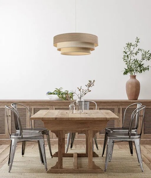 Skandynawska lampa wisząca nad stół - S465 L2-E83