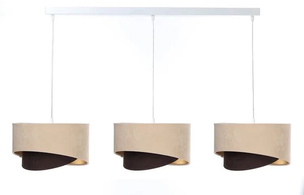 Nowoczesna asymetryczna lampa wisząca - 13X S504 F3-R11