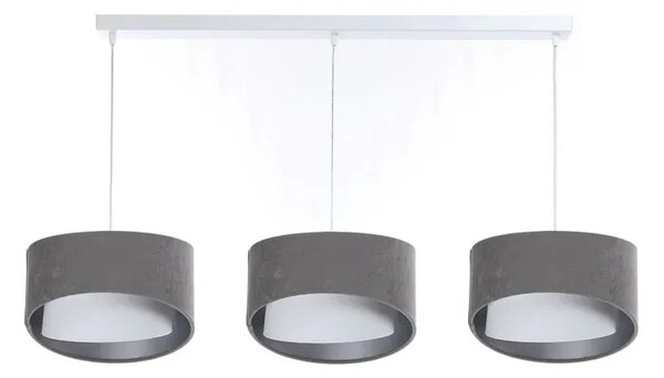 Lampa wisząca nad stół z trzema abażurami - 3X S505 A3-S81