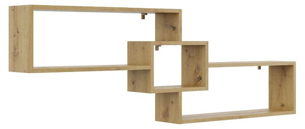 Skandynawska półka na książki dąb artisan W1-P08