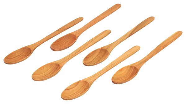 ČistéDřevo Łyżka drewniana 21 cm – 6 szt. w opakowaniu