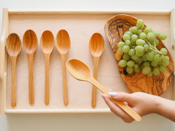 ČistéDřevo Łyżka drewniana 21 cm – 6 szt. w opakowaniu