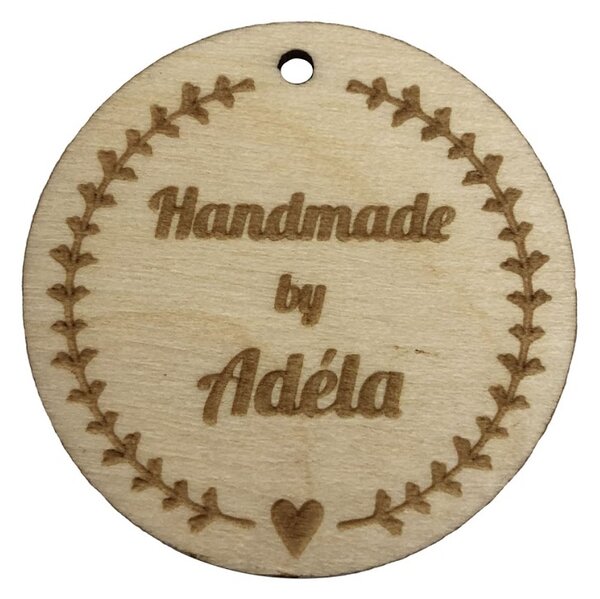 ČistéDřevo Tabliczka HANDMADE z własnym imieniem II