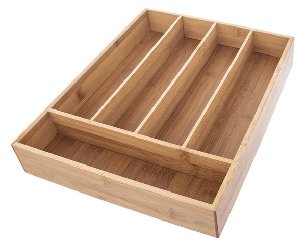 Orion Organizer na sztućce bambusowy 26 × 35 cm