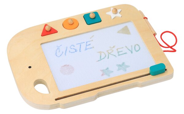 ČistéDřevo Magnetyczna tablica do rysowania Słoń