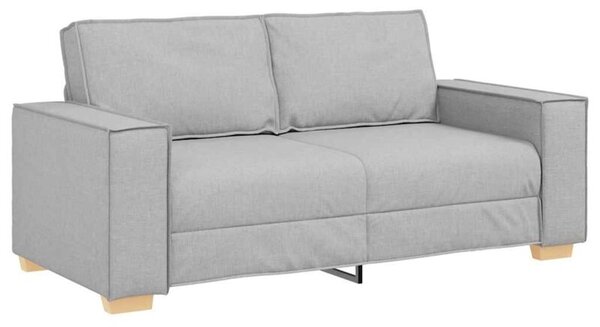 Sofa 2-osobowa cloud grey 180x78x84 cm tkanina
