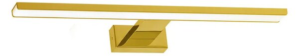 Złoty kinkiet LED łazienkowy 13,8W 60x11,5x4 cmE0-M86