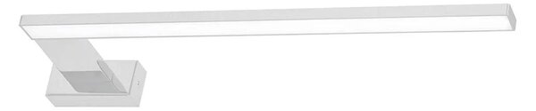 Biały kinkiet łazienkowy lewostronny - N016-Cortina 11W 45x12x4 cm