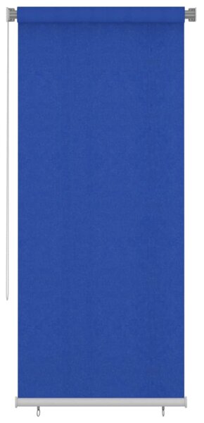 Roleta zewnętrzna, 100x230 cm, niebieska, HDPE