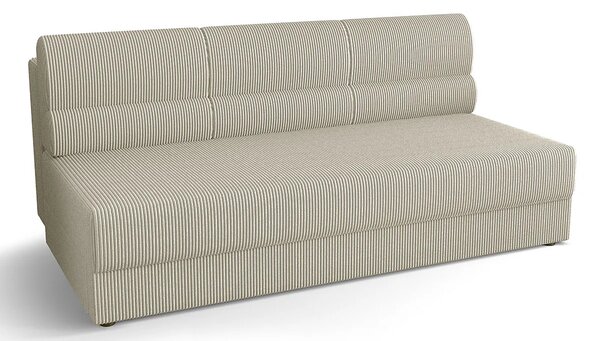 Beżowa rozgadana sofa sztruksowa P7-F80