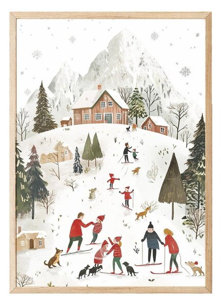 Obraz drukowany z ramą w zestawie 30x40 cm – Wallity