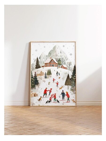 Obraz drukowany z ramą w zestawie 30x40 cm – Wallity