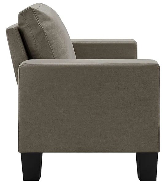 2-osobowa sofa taupe z podłokietnikami W3-F85