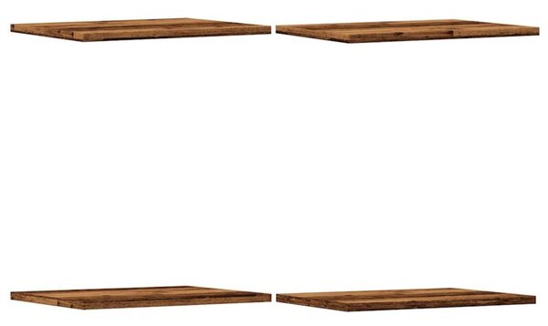 Półki na książki, 4 szt., stare drewno, 40x30x1,5 cm