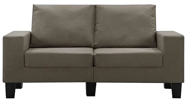 2-osobowa sofa taupe z podłokietnikami W3-F85