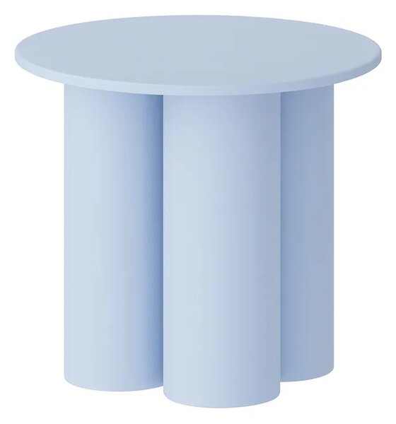 Niebieska stylowa ława 80 cm W8-W81