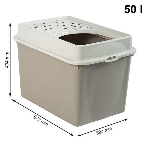 Kuweta dla kota 57,2x39,3 cm Eco Berty – Rotho