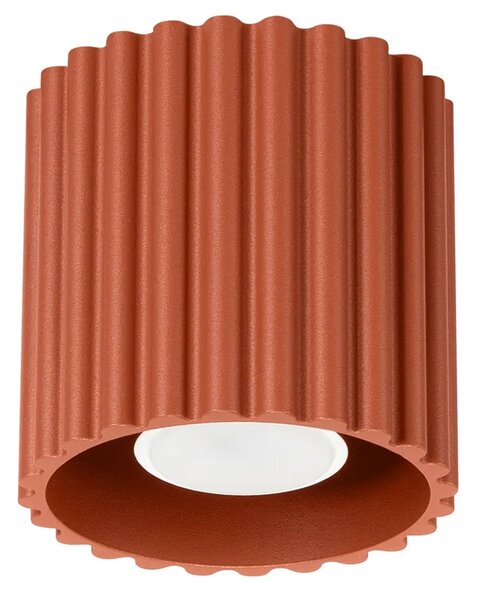 Czerwona lampa sufitowa w nowoczesnym stylu F9-T92