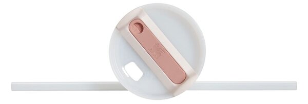 Jasnoróżowy termos ze słomką ze stali nierdzewnej 1,18 l Quencher H2.0 FlowState Tumbler Rose Quartz – Stanley