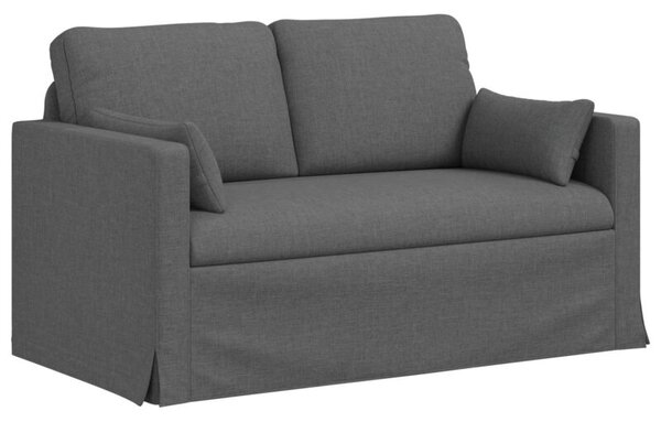 Nowoczesna ergonomiczna sofa ciemnoszara z metalowÄ ramÄ i moduÅowÄ konstrukcjÄ