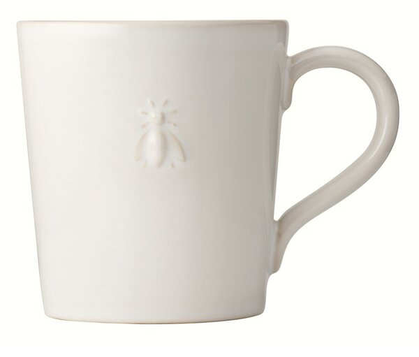 Kremowy kamionkowy kubek 520 ml Abeille – La Rochére