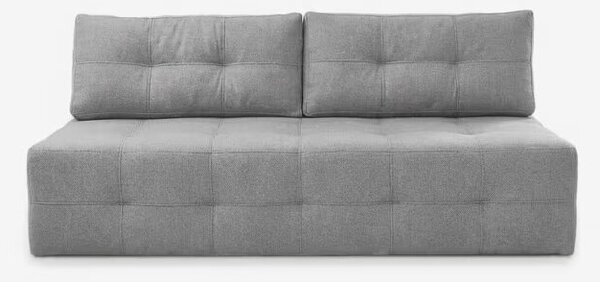 Sofa Rozkładana Kanapa z Funkcją Spania Dwuosobowa Do Salonu Szara MORANA