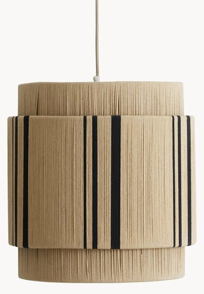 Lampa wisząca z bawełny Vinata