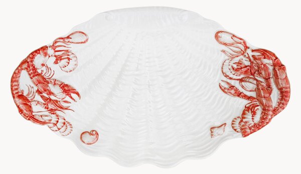 Ręcznie malowany półmisek Shell