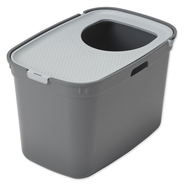 Szara kuweta dla kota 39x59 cm Moderna Top Cat – Plaček Pet Products