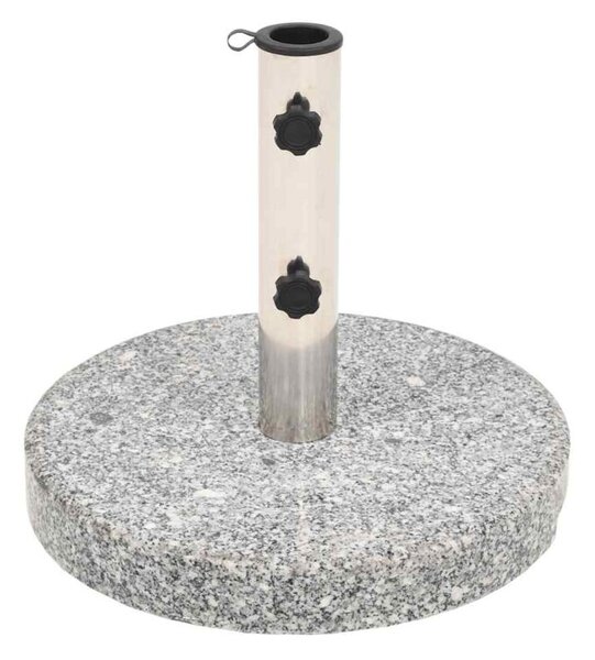 Okrągła podstawa pod parasol, granitowa, 20 kg