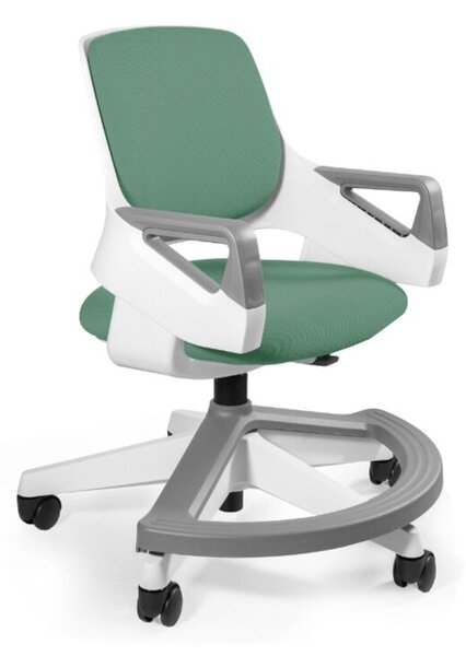 Ergonomiczny fotel dla dziecka ROOKEE tealblue tkanina