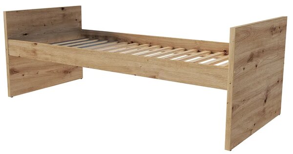 Klasyczne modułowe łóżko bazowe dąb artisan K5-L68