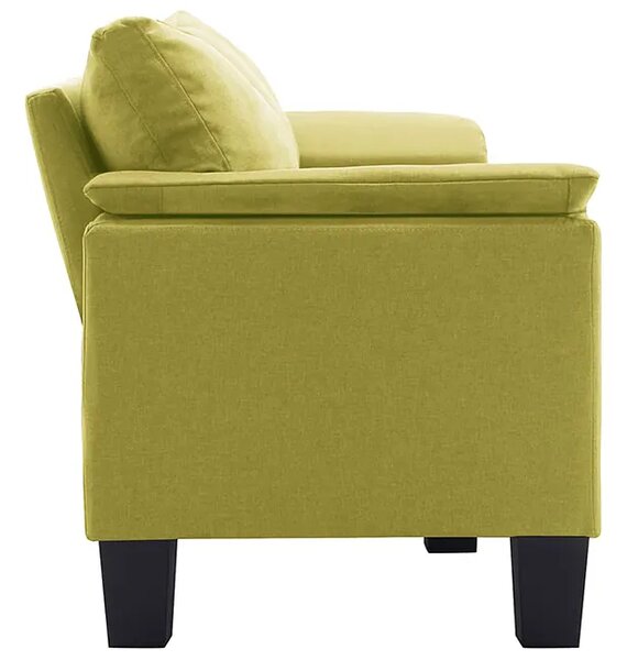 Trzyosobowa ekskluzywna zielona sofa - Ezof 3Q
