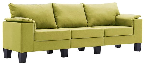 Trzyosobowa ekskluzywna zielona sofa - Ezof 3Q