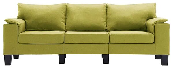 Trzyosobowa ekskluzywna zielona sofa - Ezof 3Q