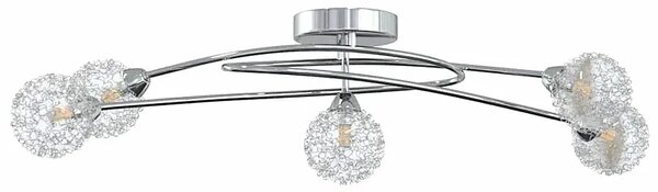 Lampa sufitowa z drucianymi kloszami E7-G10