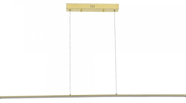 Lampa wisząca LED 20W Zuma Line ESERO MS903-GD złota nowoczesna energooszczędna do salonu