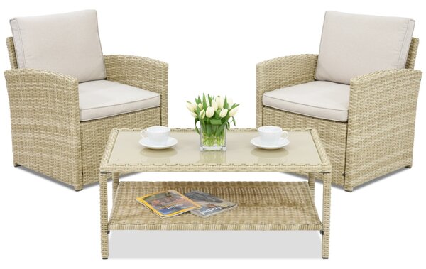 Meble ogrodowe Monaco Terrace Garden Point beżowe