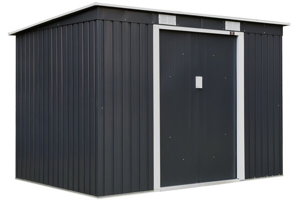 Domek narzędziowy metalowy Oklahoma 2,6 x 1,8 m Store Boss antracyt