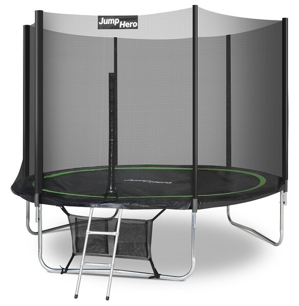 Trampolina ogrodowa z siatką zewnętrzną 305cm Jump Hero 10FT