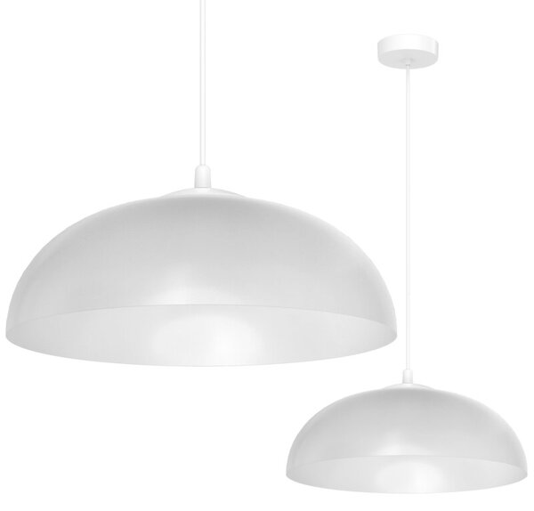Lampa wisząca Light Home LH Misa 1xE27 klosz 37cm szary