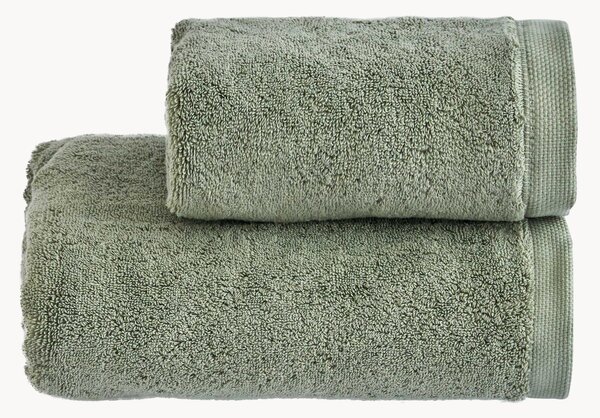 Komplet ręczników z bawełny frotte Luxe, 2 elem