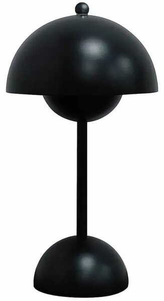 Czarrna lampa stołowa led W8-Z73