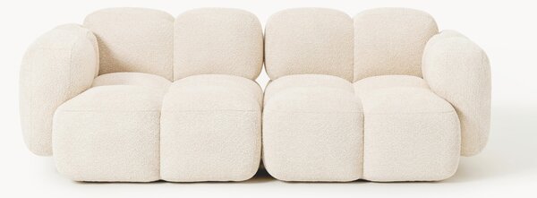 Sofa modułowa Teddy-Bouclé Tayla (2-osobowa)