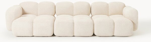 Sofa modułowa Teddy-Bouclé Tayla (4-osobowa)
