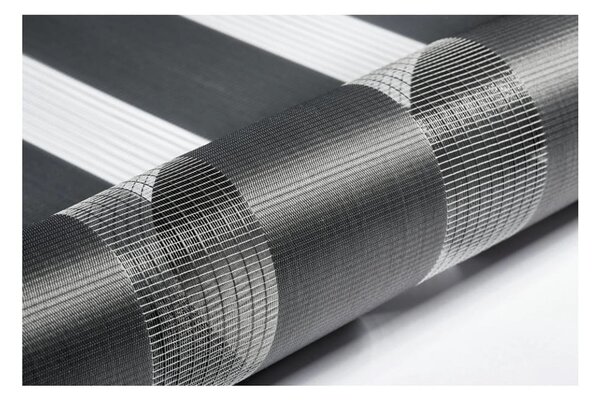Ciemnoszara roleta dzień i noc 42,5x150 cm Zebra – Gardinia