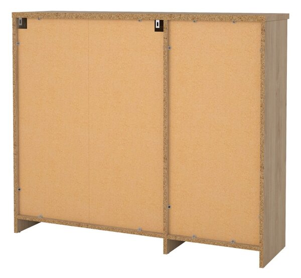 Uchylna szafka na buty w dekorze dębu w naturalnym kolorze 109x93x32 cm Naia – Tvilum